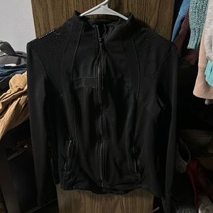 Black zip up sweatshirt